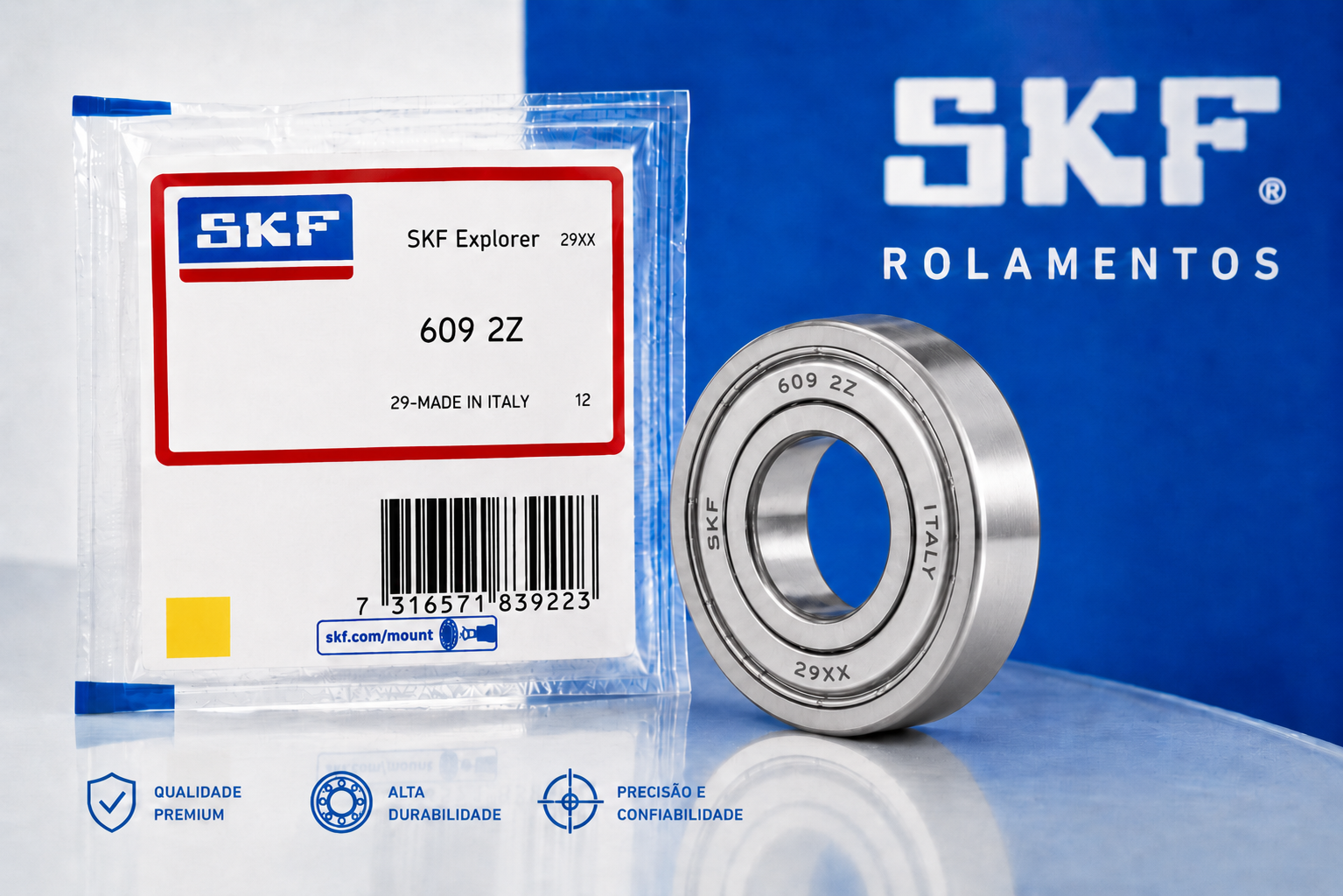 ROLAMENTO 609 2Z SKF