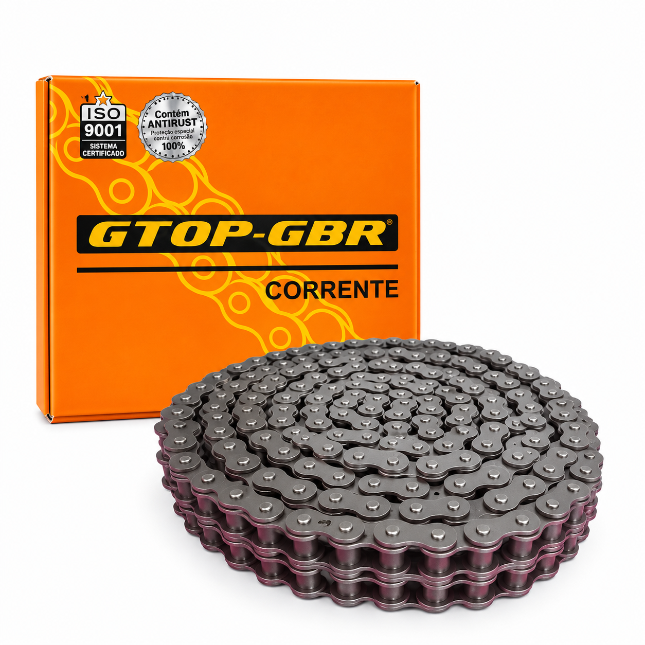 CORRENTE DUPLA ASA 80 CX C/ 5 METROS GBR